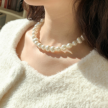 57446
特征:穿珠链, 单层链
标签:珍珠 珠子