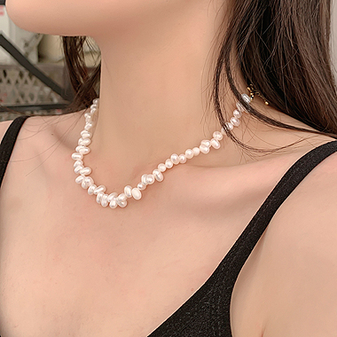 NO.X57019
特征:穿珠链, 单层链
标签:椭圆形 天然珍珠