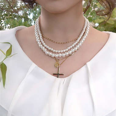NO.X57045
特征:穿珠链, 多层链
标签:珠子 珍珠 双层