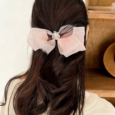 OKBA59495春夏满满朦胧感柔软少女多层蝴蝶结弹夹
标签:弹夹||日韩  蝴蝶结  仿珍珠  布艺