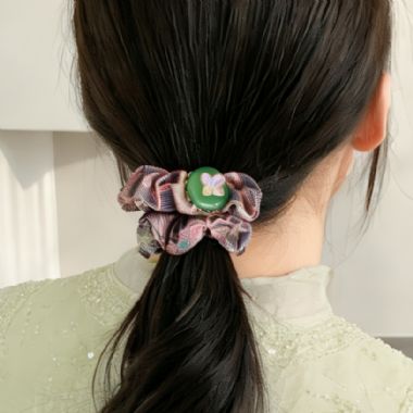 OKBA59496紫气东来宝相花蜀锦平安扣新中式国风发圈
标签:发圈发绳||国风、新中式  布艺  花 平安扣